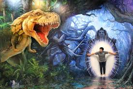 Visitors interacting with immersive 3D art illusions at Art in Paradise Museum.
